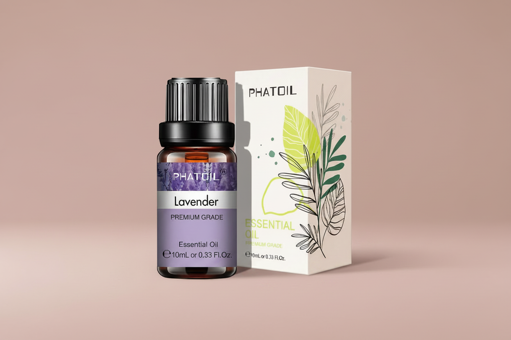 Sacred Essence Essential Oil 10ml on dusty rose background